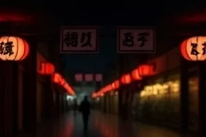 悬疑作品《回声档案》封面,堆叠的磁带与录音笔