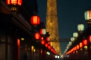 剧情作品《月光修理铺》封面,深夜亮着灯的修理摊