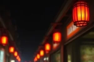 剧情作品《春日折返跑》封面，跑道旁盛开的樱树